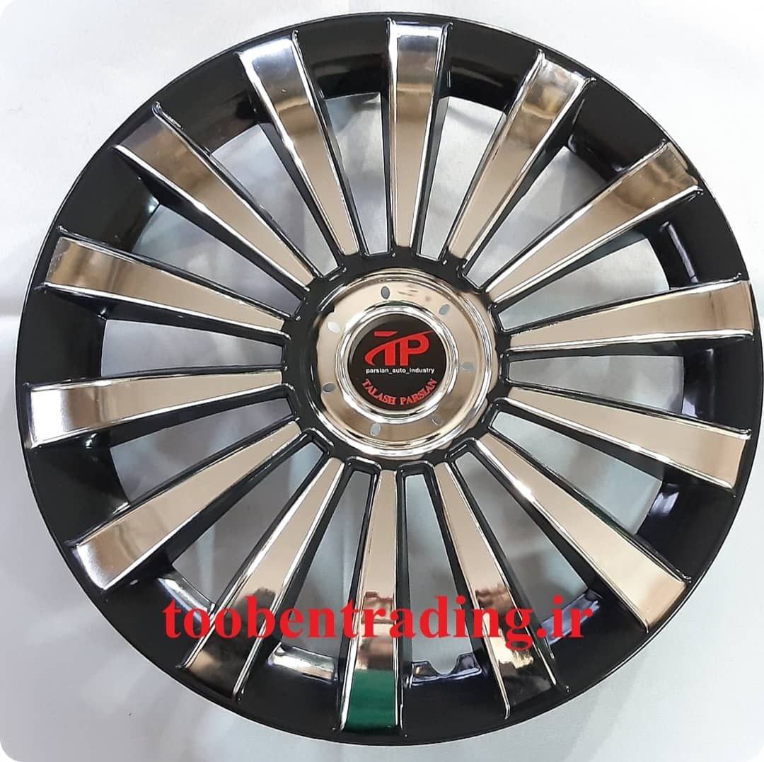 قالپاق اسپرت طرح پلاتینی دو رنگ مناسب برای پراید تیبا ساینا کوئیک بسته1عددی سایز13